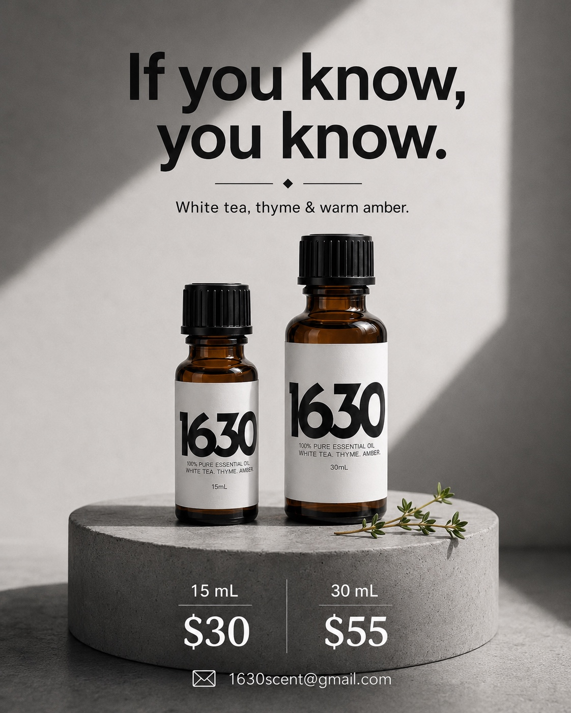 15ML 1630 SIGNATURE OIL